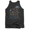 Trevco Men's Dc Comics Superman Colored Lines Tank Top