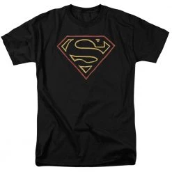 Trevco Men's Dc Comics Superman Colored Shield Tee New