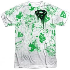 Trevco Men's Dc Comics Superman In Your Face Sublimated Tee