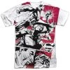 Trevco Men's Dc Comics Superman Angry Red Sublimated Tee New