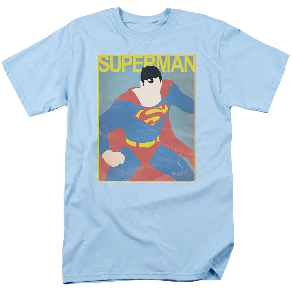 Trevco Men's Dc Comics Superman Simple Sm Poster Tee New 1 Trevco Men's Dc Comics Superman Simple Sm Poster Tee New