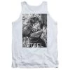 Trevco New Men's Dc Comics Superman Flight Of Steel Tank Top