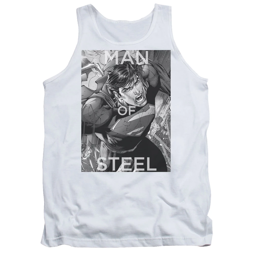 Trevco New Men's Dc Comics Superman Flight Of Steel Tank Top 1 Trevco New Men's Dc Comics Superman Flight Of Steel Tank Top