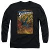 Trevco Men's Dc Comics Superman One Long Sleeve Tee New