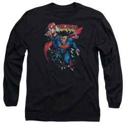 Trevco Men's Dc Comics Superman Old Man Kal Long Sleeve Tee New