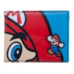 Bioworld Super Mario Vinyl Sign Bi-Fold Wallet