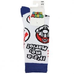 Bioworld Super Mario Icon Toss Crew Socks