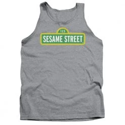 Trevco New Men's Sesame Street Logo Tank Top