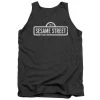 Trevco New Men's Sesame Street One Color Logo Tank Top