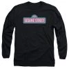 Trevco Men's Sesame Street Alt Logo Long Sleeve Tee