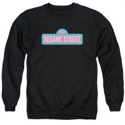 Trevco Men's Sesame Street Alt Logo Sweatshirt
