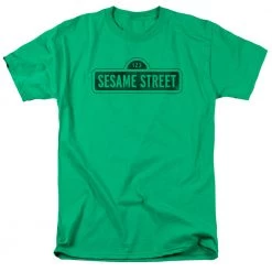Trevco Men's Sesame Street One Color Dark Tee