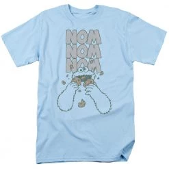 Trevco Men's Sesame Street Nom Nom Tee