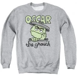 Trevco New Men's Sesame Street Canned Grouch Sweatshirt