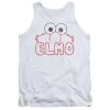 Trevco New Men's Sesame Street Elmo Letters Tank Top