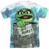 Trevco Men's Sesame Street Can It Sublimated Tee