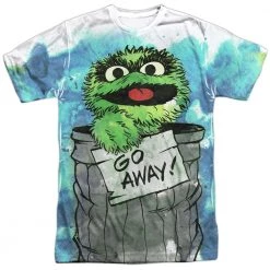 Trevco Men's Sesame Street Can It Sublimated Tee