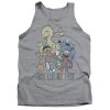Trevco New Men's Sesame Street Colorful Group Tank Top