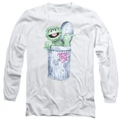 Trevco Men's Sesame Street About That Street Life Long Sleeve Tee