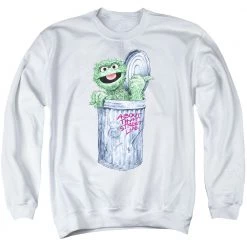 Trevco Men's Sesame Street About That Street Life Sweatshirt New
