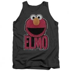 Trevco New Men's Sesame Street Elmo Smile Tank Top