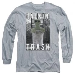 Trevco New Men's Sesame Street Talkin Trash Long Sleeve Tee