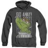 Trevco Men's Sesame Street Go Away Heather Pullover Hoodie New