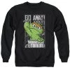 Trevco Men's Sesame Street Go Away Sweatshirt New