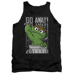 Trevco Men's Sesame Street Go Away Tank Top New