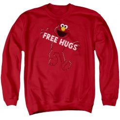 Trevco New Men's Sesame Street Free Hugs Sweatshirt