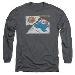 Trevco Men's Sesame Street Meanwhile Long Sleeve Tee
