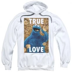 Trevco Men's Sesame Street Beautiful Cookies Pullover Hoodie