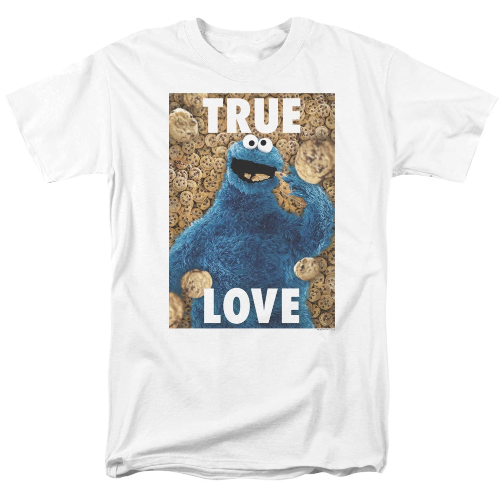 Trevco Men's Sesame Street Beautiful Cookies Tee 1 Trevco Men's Sesame Street Beautiful Cookies Tee