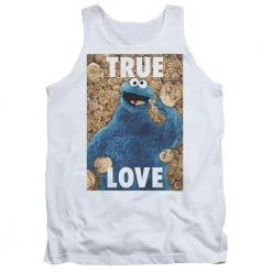 Trevco Men's Sesame Street Beautiful Cookies Tank Top New