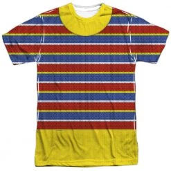 Trevco New Men's Sesame Street Ernie Costume Sublimated Tee