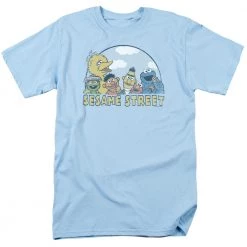 Trevco Men's Sesame Street Sesame Group Tee New
