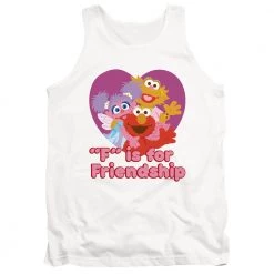 Trevco New Men's Sesame Street Friendship Tank Top