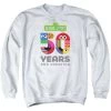 Trevco Men's Sesame Street 50 Years Logo Sweatshirt