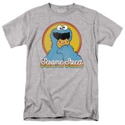 Trevco Men's Sesame Street Cookie Monster Layers Tee