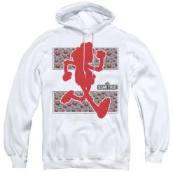 Trevco Men's Sesame Street Elmo Runs Pullover Hoodie