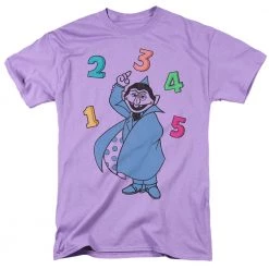 Trevco New Men's Sesame Street Count Tee