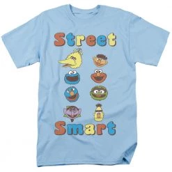 Trevco Men's Sesame Street Street Smart Tee New