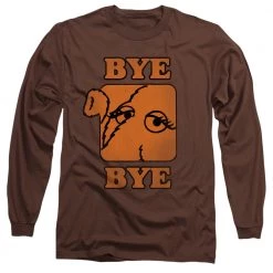 Trevco New Men's Sesame Street Bye Bye Long Sleeve Tee