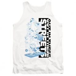 Trevco Men's Sesame Street Out In These Streets Tank Top New