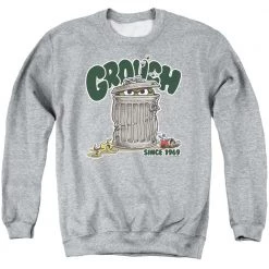 Trevco Men's Sesame Street Grouch Sweatshirt