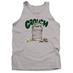 Trevco New Men's Sesame Street Grouch Tank Top