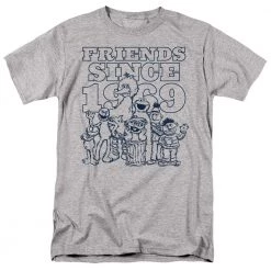 Trevco Men's Sesame Street Friends Since Tee