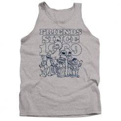 Trevco Men's Sesame Street Friends Since Tank Top