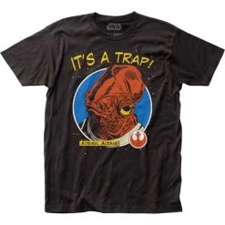 Impact New Men's Star Wars Admiral Ackbar It's A Trap! Tee