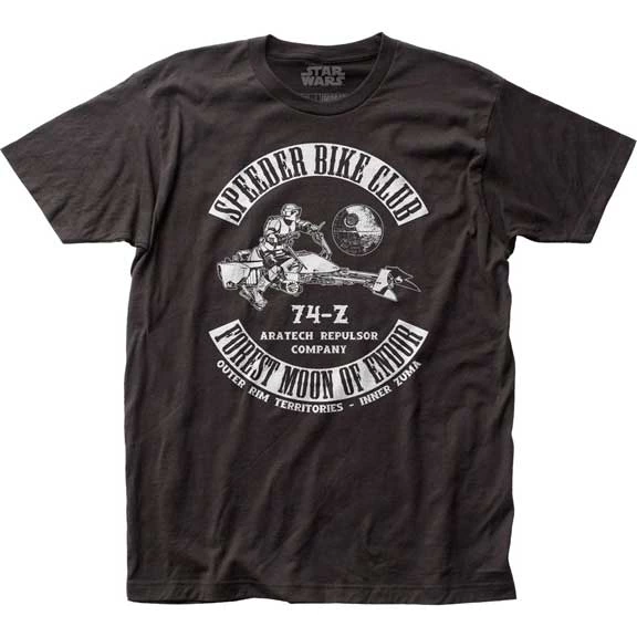 Impact New Men's Star Wars Speeder Bike Club Tee 1 Impact New Men's Star Wars Speeder Bike Club Tee